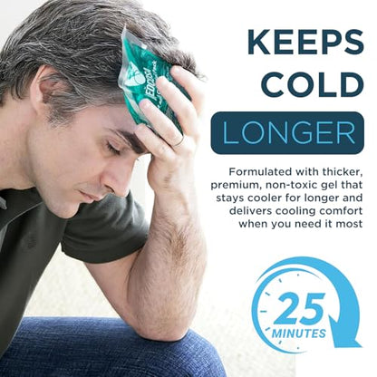 Large Flexible Sport Ice Pack (10.6" x 5.4") | Any Ache, Any Pain, We’ve Got You Covered | Extra Large Cold Reusable Pack | Ideal for Sport Injuries, R.I.C.E Treatment & Back Ailments