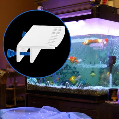 Fish Tank Plant Tools Storage Rack Organizer Lightweight Sturdy Easy Installation 9 Slots Multiuse for Aquarium Replace Parts