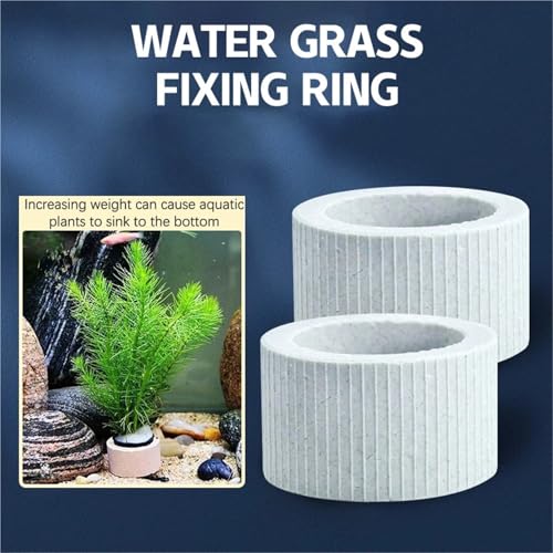 50Pcs Aquatic Plants Fixed Ring Fish Tank Fix Basket Aquarium Accessories Landscape Decoration Water Grass Cup
