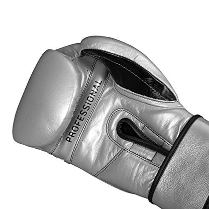 Pro Mex Professional Training Gloves V 3.0 - color: Silver, size: 18 oz