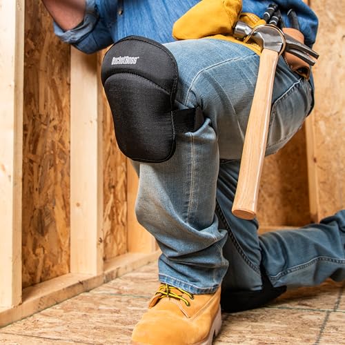 Bucket Boss Utility Knee Pads in Black, 93300
