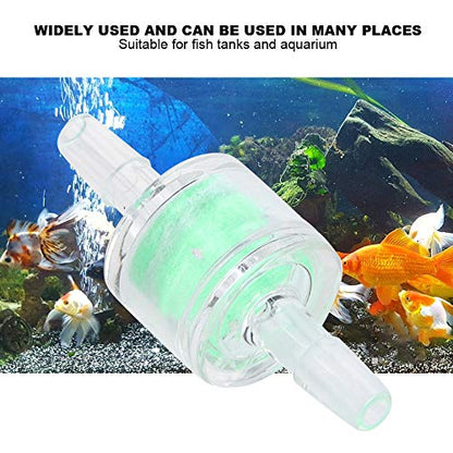 10PCS Aquarium Hose Filters 4mm, Green
