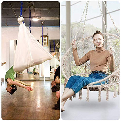 Heavy Duty 360° Swivel Swing Hanger, Stainless Steel Hammock Hook for Ceiling Wooden Porch Swing Hanging kit Playground Gym Rope Boxing Bag Hammock Chair Yoga Mount 1000 lb Capacity - style: 1 Pack-360° Swivel Hook