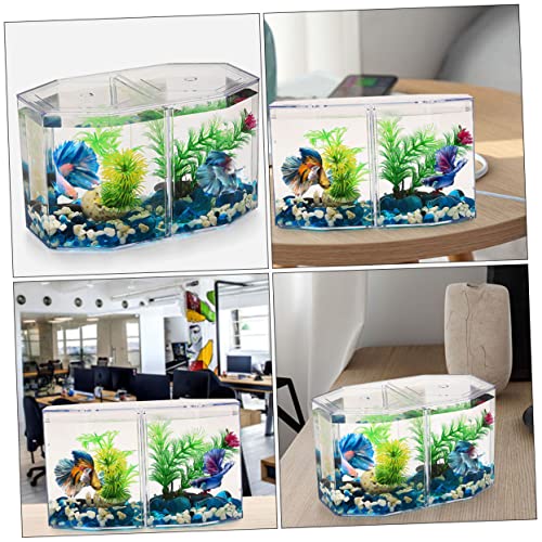 VICASKY Multi-Function Isolation Box for Fish Breeding and Incubation Tank for Sick Aggressive Fish Aquarium Divider for Easy Installation and Cleaning