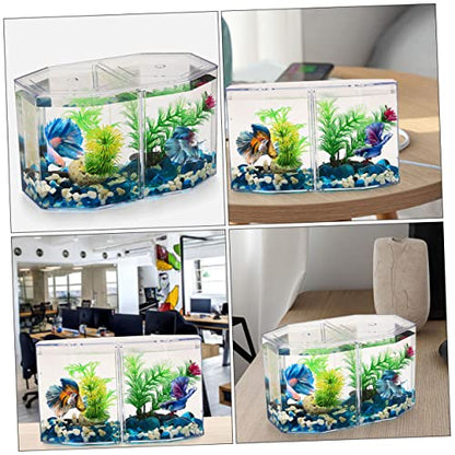 VICASKY Multi-Function Isolation Box for Fish Breeding and Incubation Tank for Sick Aggressive Fish Aquarium Divider for Easy Installation and Cleaning