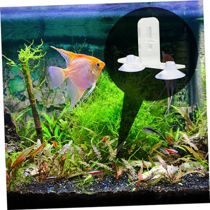 VICASKY 4sets Aquarium Divider Clips Fish Tank Separation Board Cups for Insulation and Breeding
