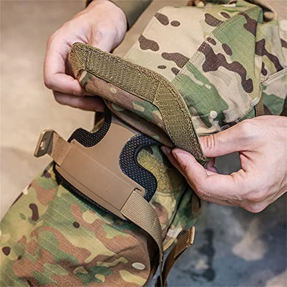 EMERSONGEAR ARC Style Military Knee Pads,Tactical Combat Knee Pads for Paintball Airsoft Skating Activities Upgrade Version - color: Upgrade-Desert