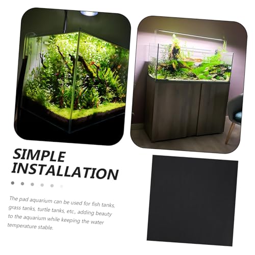 UKCOCO Aquarium Bottom Mat Thickened Non- Eva Pad for Fish Tank Stability Shockproof Tank Bottom Pad for Leveling Aquariums