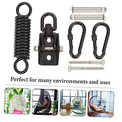 Toyvian 1set Heavy Bag Hanger Bracket Set Stainless Steel Anchor for to Install Suspension Hooks for Hammocks Swings Outdoor Use