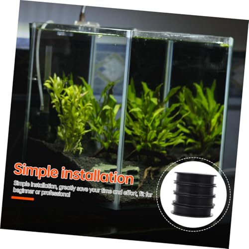 DOITOOL 20pcs Aquarium Bottom Cabinet Wire Hole Cover Grommets Cable Organizer for Fish Tank Neat Wire Management Easy Installation for Home Aquariums
