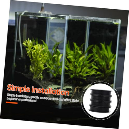 DOITOOL 20pcs Aquarium Bottom Cabinet Wire Hole Cover Grommets Cable Organizer for Fish Tank Neat Wire Management Easy Installation for Home Aquariums