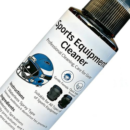 Sports Equipment Cleaner, 120ml Sports Gear Eliminator Spray,Shoe Odor Eliminator for Boxing Yoga Gym Hockey Baseball Home Gloves Cleats Sneaker Helmet