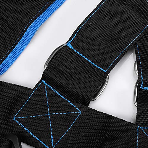 Training Sled Harness Vest with Pull Strap, Tire Pulling Resistance Speed Training - color: Youth to 36" Girth