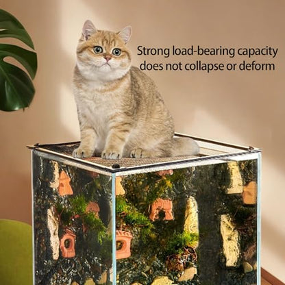 Aquarium Cover with Fixed Clip for Fish Tanks and Easy Installation Fish Tanks Anti Jump Net - size: Small