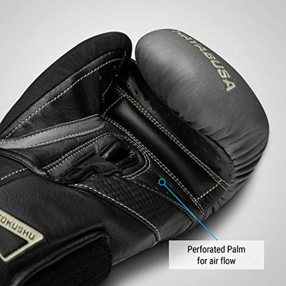 Hayabusa T3 Boxing Gloves - Sparring | Sparring Gloves, Muay Thai Gloves, Kickboxing Gloves, Heavy Bag Gloves, Boxing Gloves for Men and Women, Boxing Gloves - color: Charcoal/Black, size: 12oz