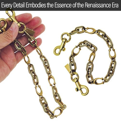 Bag Chain Charm for Handbag Totes, Gold Purse Charm Chain, Decorative Motif Chain Bag Charm Supplies, Purse Extender Chain & Keychain Charm