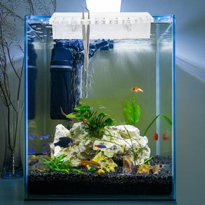 Aquarium Maintenance Tool Holders Acrylic Organizer Rack Fish Tank Cleaning Accessory Holder