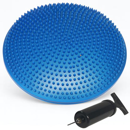 Ultimate Versatile 13" Latex-Free PVC Balance Disc Core Strengthening Tool for Home Gym, Fitness, Stability Training - Joint-Friendly Exercise Aid for Toning Muscles & Enhancing Workouts