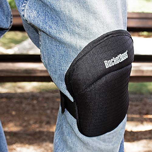 Bucket Boss Utility Knee Pads in Black, 93300