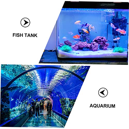 Yardwe Shockproof Aquarium Mat Thick Non- Pad for Fish Tanks Water Absorption and Heat Preservation Black for Fish Tank Bases and Reptile Terrariums