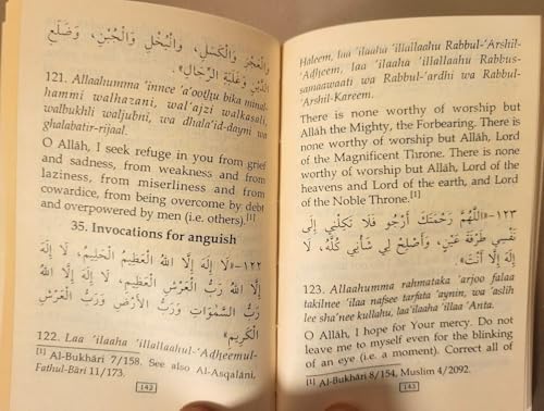 Fortress of the Muslim (Enlish-Pocket Size) Islamic Book Quran & Hadith Arabic Alphabets Ramadan Gift Eid Gift Islamic Favors Islamic Gifts 123