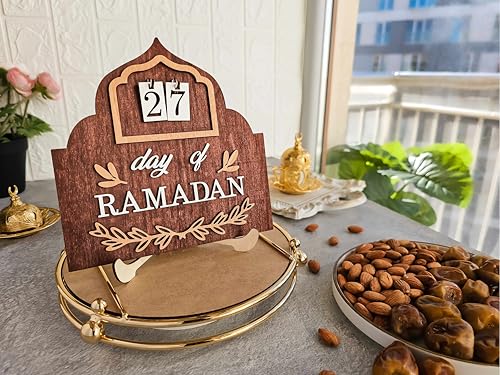 OLEEK Ramadan countdown calendar - Ramadan decorations for home 2026 - Ramdan calendar for kids - Ramadans gifts for kids - ramadan calendar 2026 - ramadan advent calendar - زينة رمضان كريم ديكور