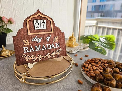 OLEEK Ramadan countdown calendar - Ramadan decorations for home 2026 - Ramdan calendar for kids - Ramadans gifts for kids - ramadan calendar 2026 - ramadan advent calendar - زينة رمضان كريم ديكور