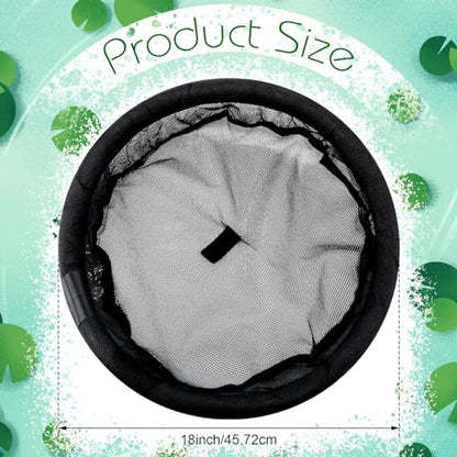 Diameter Fish Barrier Black Flora Round Floating Island Plant Protector for Your Home Pond Protects Fish