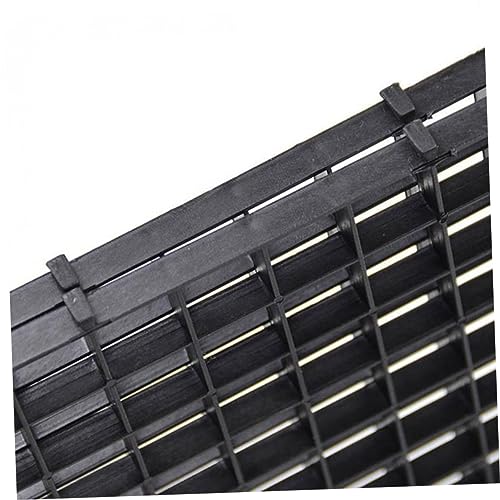 BESPORTBLE 2pcs Fish Segregation Board for Aquariums Black Isolation Net for Breeding and Separation Construction Easy Attachment Clamps