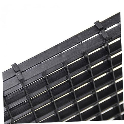 BESPORTBLE 2pcs Fish Segregation Board for Aquariums Black Isolation Net for Breeding and Separation Construction Easy Attachment Clamps