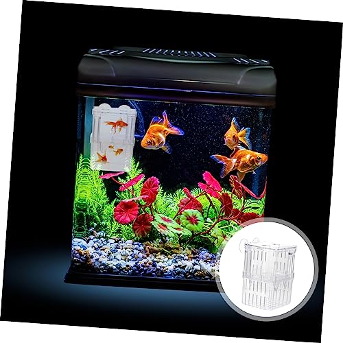 FOMIYES Isolation Box for Aquarium Juvenile Fish Separation Box 3pcs Fish Breeding Box Compact Design Easy to Install