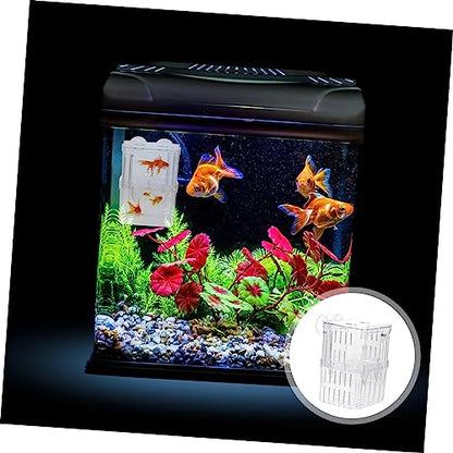 FOMIYES Isolation Box for Aquarium Juvenile Fish Separation Box 3pcs Fish Breeding Box Compact Design Easy to Install