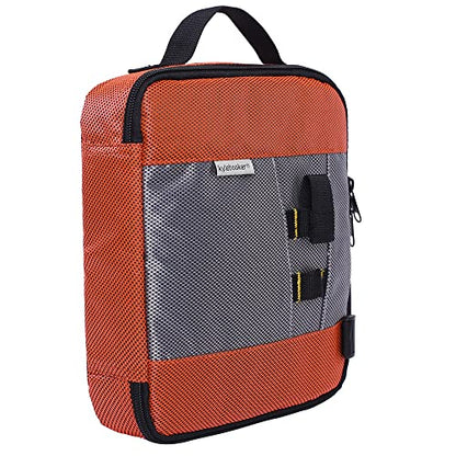 Raprance Fishing Lure Bag Baits Tackle Binder Organizer Storage Plastic Bag - color: Orange