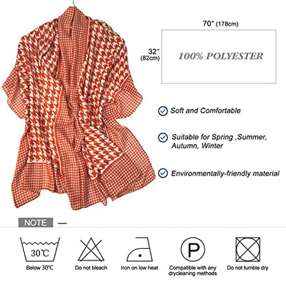 FINIZO Women's Fashion Scarves, Lightweight Cotton Blend Neck Scarves - color: 16