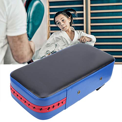 Boxing Kicking Punching Pad Training Fighting Foot Target Pad, TearResistant Punch Protector for Boxing, Kickboxing, MMA - color: Black Blue