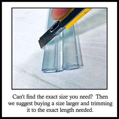 DistinctAndUnique Clear PVC Hinge Piano Style for 3/16" (4.5mm) Material, 48 Inch, 1 Piece No Screw or Glue Plastic Aquarium Lid Hinges for Plexiglass Panels, Golf Cart Windshield Hinge Acrylic Panels - color: Fits 1/8" - 3/16" (3mm-4.5mm) Thick material,