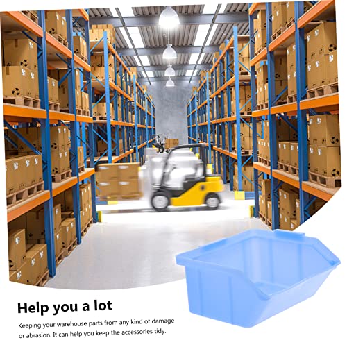 12Pcs Warehouse Parts Storage Box Durable Multi Function Tool Case Scratch Resistant Organizer for Screws Parts and More for Home and Workshop Use