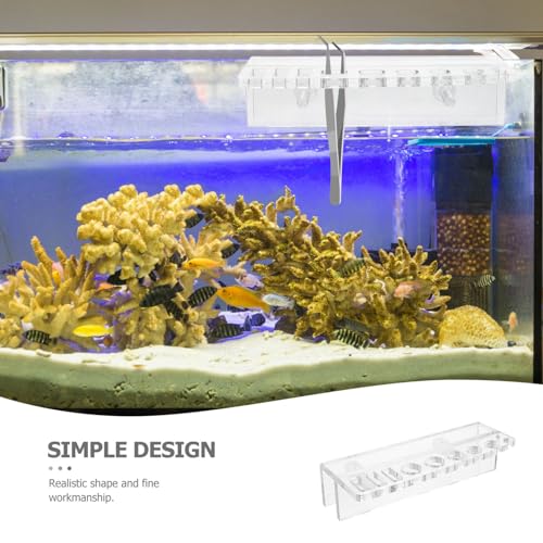 Aquarium Maintenance Tool Holders Acrylic Organizer Rack Fish Tank Cleaning Accessory Holder