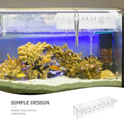 Aquarium Maintenance Tool Holders Acrylic Organizer Rack Fish Tank Cleaning Accessory Holder