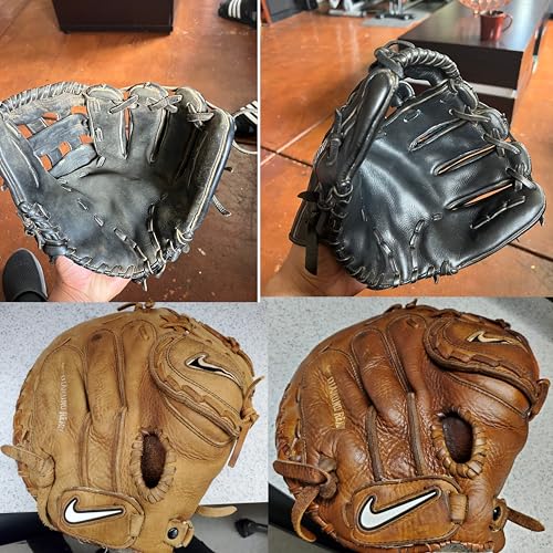 Eagle Leather Glove Conditioner Cream 2pc Set with Conditioning Balm & Cloth – Restore, Soften & Protect Baseball Mitts, Softball Gloves, Football Leather & Sports Gear