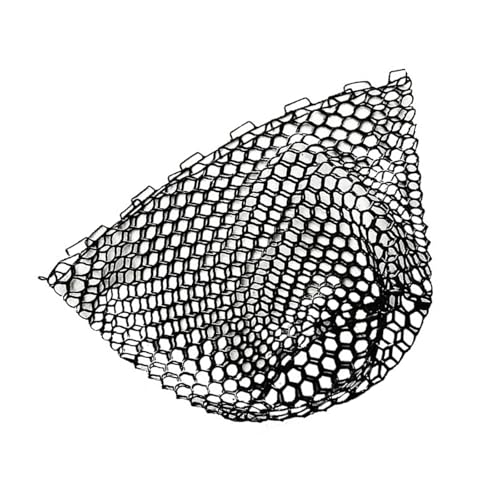 Portable Silicone Landing Net Soft Meshes Wear Fishing Replacement Meshes Net Fishing Tool Accessories Enduring Fishing Replacement Meshes Net - color: A