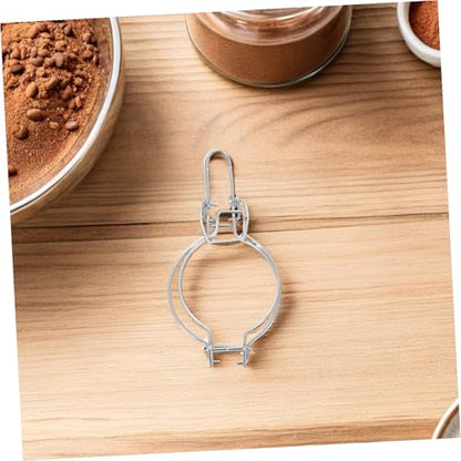 COLLBATH 6pcs Wire Clamps for Mason Jars Airtight Lid Glass Jar Holders and Easy to Use Kitchen Storage Accessories for Canning and Preserving