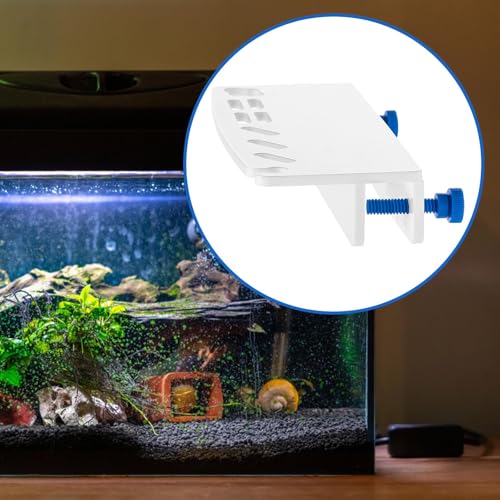 Fish Tank Plant Tools Storage Rack Organizer Lightweight Sturdy Easy Installation 9 Slots Multiuse for Aquarium Replace Parts