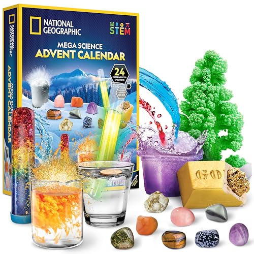 National Geographic 2026 Science Advent Calendar for Kids Ages 8-12 - style: Experiments & Specimens