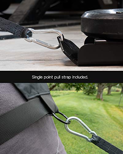 Pro Sled Harness - Adult Size - Includes 9' Pull Strap - Pulls Forward and Backward