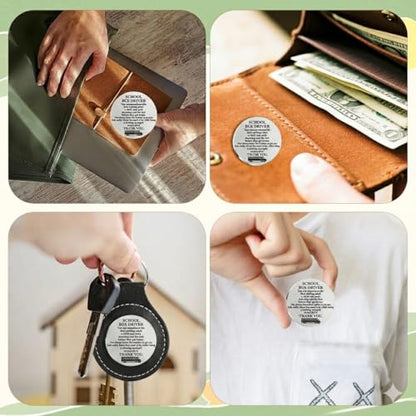 Pocket Hug Token 2026 Graduation Giftsfor her him Mothers Day Gifts for Mom Thank You Gift for Her Him - color: Busdriver Gift
