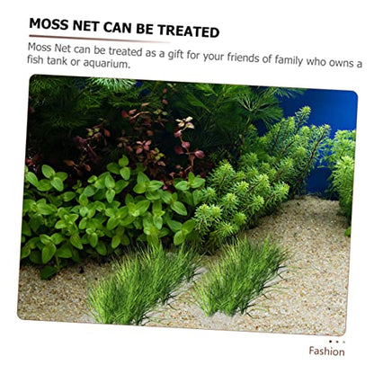 2pcs Aquatic Mesh Sturdy Mesh Pad Mesh Nets Aquarium Cleaners Aquarium Filter Pad Aquarium Mesh Pads Aquatic Wall Mesh Bendable Net Stainless Steel Plant Stand Multifunction - size: 20x10cm