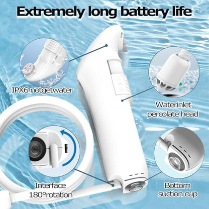 Portable Bidet Sprayer,Portable Bidet for Travel Personal Hygiene 70 Min Use with 2.5 L Water Container,Peri Bottle for Private Parts Washing Baby Women Man