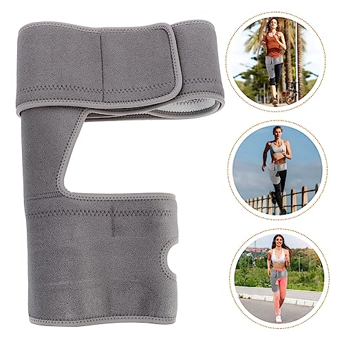 SHERCHPRY Adjustable Hip Guard Protector for Sports Groin Safety Belt Compression Support for Weightlifting and Athletic Use Prevent Muscle Strains and Injuries