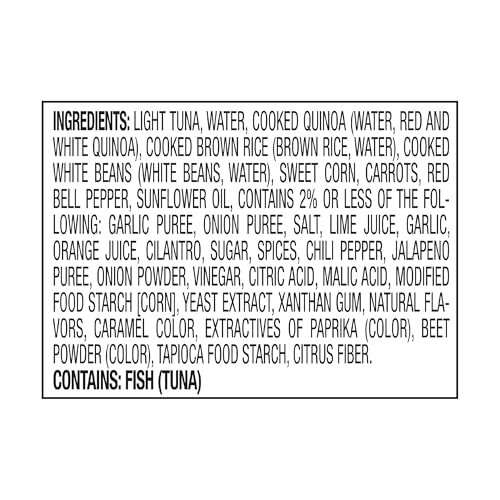 StarKist Smart Bowls Tomato Basil, 4.5 oz Pouch (Pack of 12) - Features Barley & Beans with Wild Caught Light Tuna - size: 4.5 Ounce (Pack of 12)
